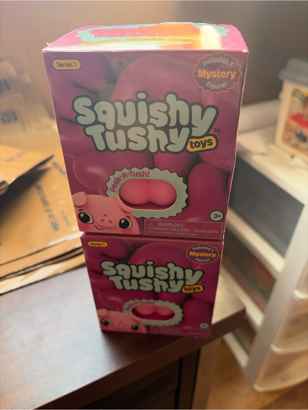 Toys Pink Kids Surprise Plush - Includes Mystery Figure